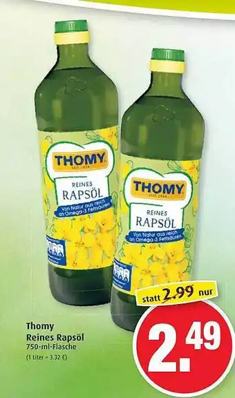 Markant Thomy Reines Rapsol Angebot