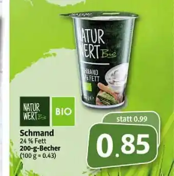 Markant Markt Schmand Natur Wert Bio Angebot