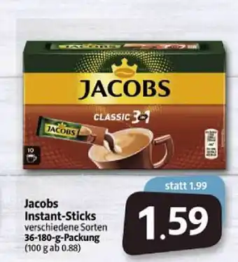 Markant Markt Jacobs Instant-sticks Verschiedene Sorten Angebot