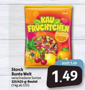 Markant Markt Storck Bunte Welt Verschiedene Sorten Angebot