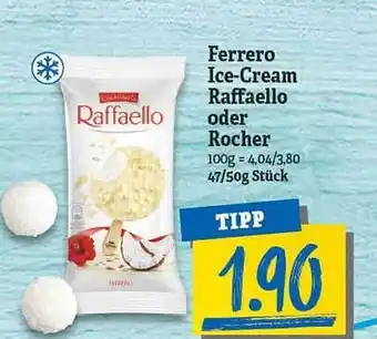 NP Discount Ferrero Ice-cream Raffaello Oder Rocher Angebot