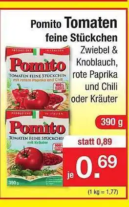 Zimmermann Pomito Tomaten Feine Stückchen Angebot