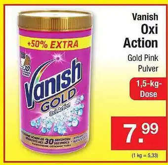 Zimmermann Vanish Oxi Action Angebot