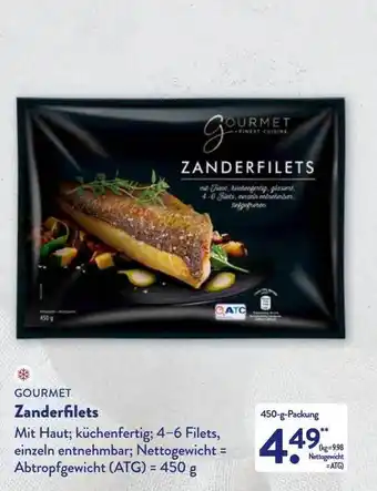 Aldi Nord Gourmet Zanderfilets Angebot