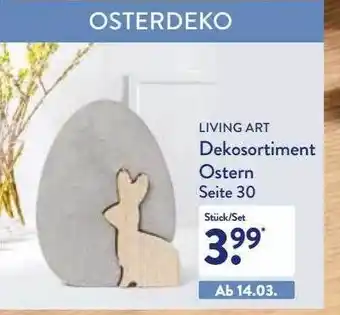 Aldi Nord Living Art Dekosortiment Ostern Angebot