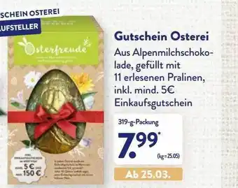 Aldi Nord Gutschein Osterei Angebot