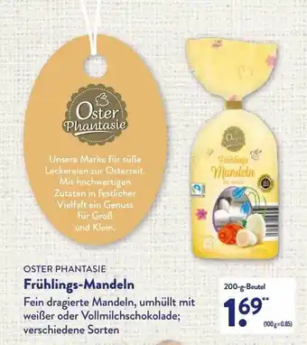 Aldi Nord Oster Phantasie Frühlings-mandeln Angebot