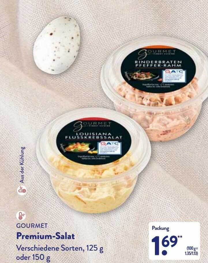 Gourmet Premiumsalat Angebot bei Aldi Nord