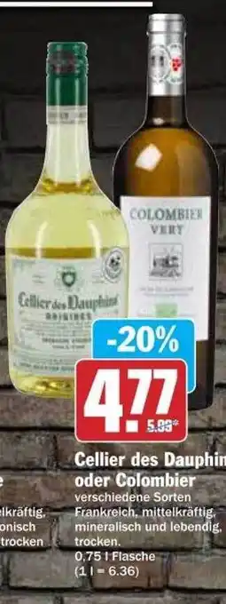 dodenhof Cellier Des Dauphiné Oder Colombier Angebot