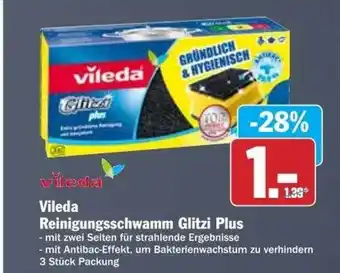 dodenhof Vileda Reinigungsschwamm Glitzi Plus Angebot