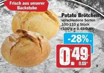 dodenhof Potato Brötchen Angebot