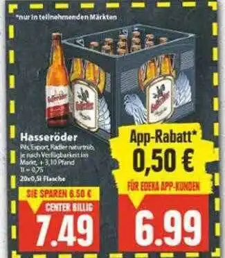 E-Center Hasseröder Angebot