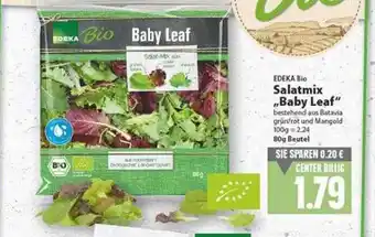 E-Center Edeka Bio Salatmix „baby Leaf“ Angebot