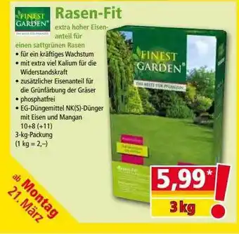 Norma Rasen-fit Angebot