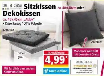 Norma Bella Casa Sitzkissen Dekokissen Angebot