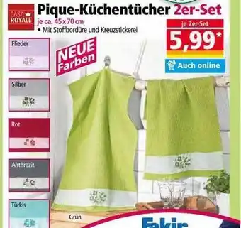 Norma Pique-küchentücher Angebot