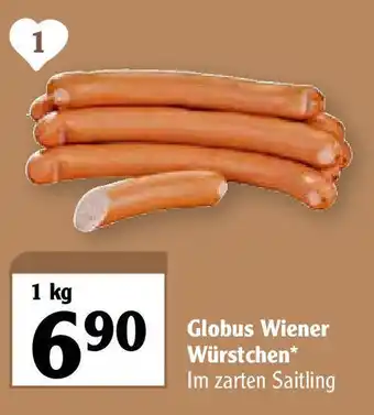 Globus Globus Wiener Wiener Würstchen 1kg Angebot