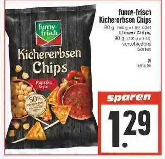 Edeka Funny-frisch Kichererbsen Chips Angebot