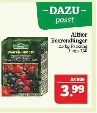 Marktkauf Allflor Beerendünger Angebot