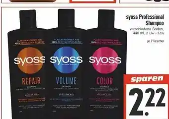 Edeka Syoss Professional Shampoo Angebot