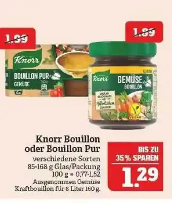 Marktkauf Knorr Bouillon Oder Bouillon Pur Angebot