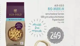 Edeka Struve Alb-gold Bio-nudeln Angebot