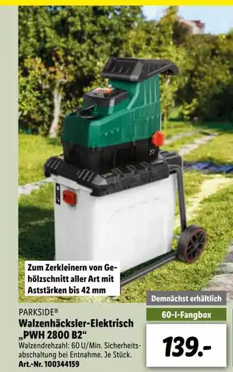 Lidl Walzenhäcksler Elektrisch Angebot