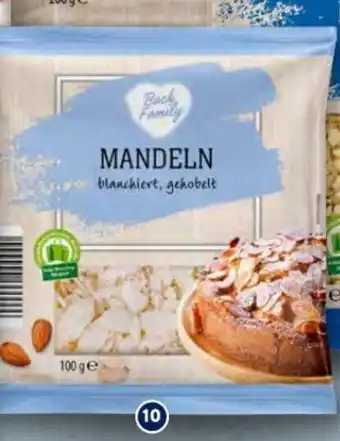 Aldi Süd Back Family Mandeln 100g Packung Angebot