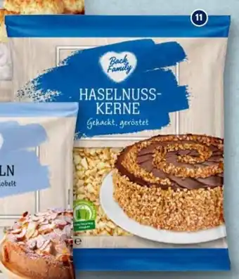 Aldi Süd Back Family Haselnusskerne 200g Packung Angebot