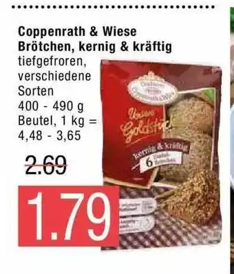 Marktkauf Coppenrath & Wiese Brötchen, Kernig & Kräftig Angebot