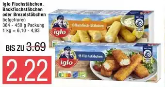 Marktkauf Iglo Fischstäbchen, Backfischstäbchen Oder Brezelstäbchen Angebot