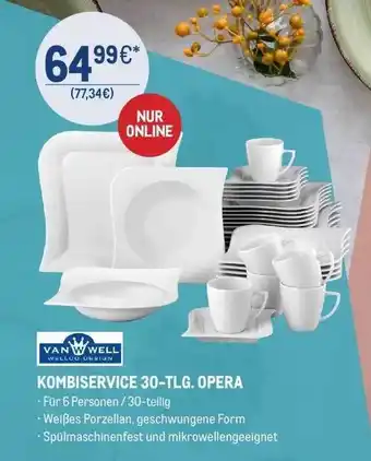 METRO Van Well Kombiservice 30tlg Opera Angebot
