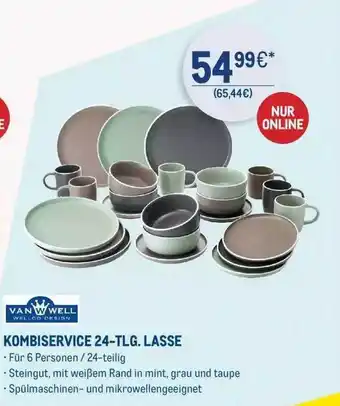 METRO Van Well Kombiservice 24tlg Lasse Angebot