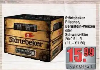 alldrink Störtebeker Plisener, Bernstein-weizen Oder Schwarz-bier Angebot