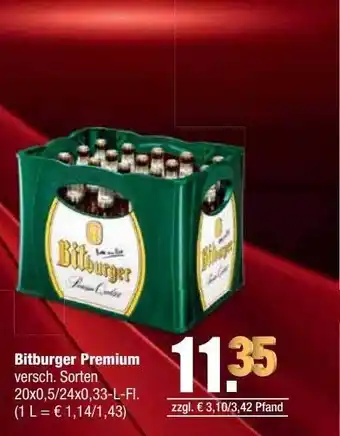 alldrink Bitburger Premium Angebot