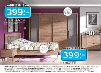 dodenhof Kleiderschrank, Bettanlage Angebot