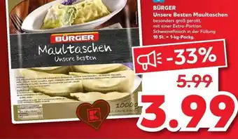 Kaufland Bürger Unsere Besten Maultaschen Angebot