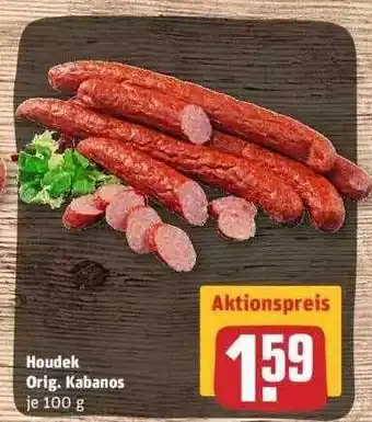 REWE Houdek Orig. Kabanos Angebot