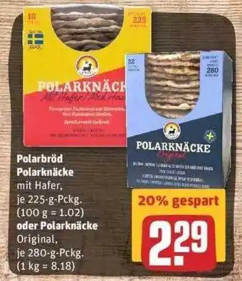 REWE Polarbröd Polarknäcke Oder Polarknäcke Angebot