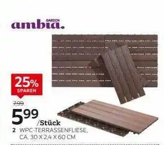 XXXLutz Ambia Wpc-terrasenfliese Angebot