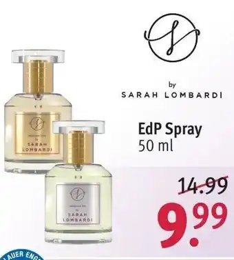 Rossmann Sarah Lombardi EdP Spray Angebot