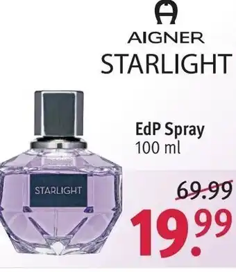 Rossmann Aigner Starlight EdP Spray Angebot