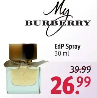 Rossmann My Burberry EdP Spray Angebot