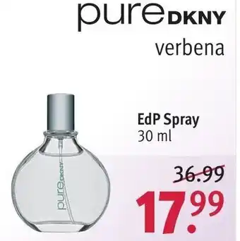 Rossmann Pure DKNY Verbena EdP Spray Angebot