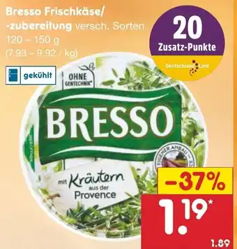 Netto Marken-Discount Bresso Frischkäse/zubereitung 120/150g Angebot