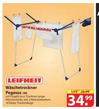 Famila Nord Ost Waschetrockner Pegasus 180 Angebot