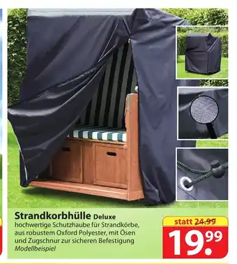 Famila Nord Ost Strandkorbhulle Deluxe Angebot