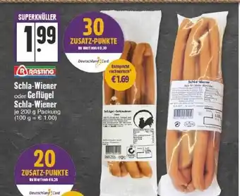 Edeka Schla-wiener Oder Geflügel Schla-wiener Rasting Angebot