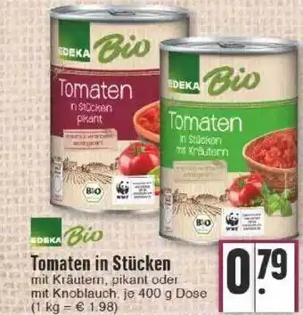 Edeka Edeka Bio Tomaten In Stücken Angebot