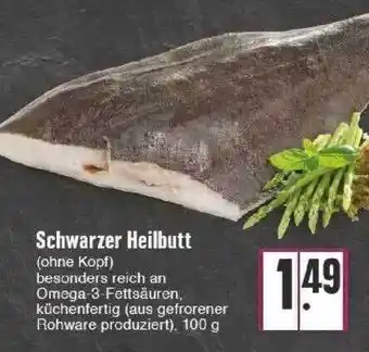 Edeka Schwarzer Heilbutt Angebot